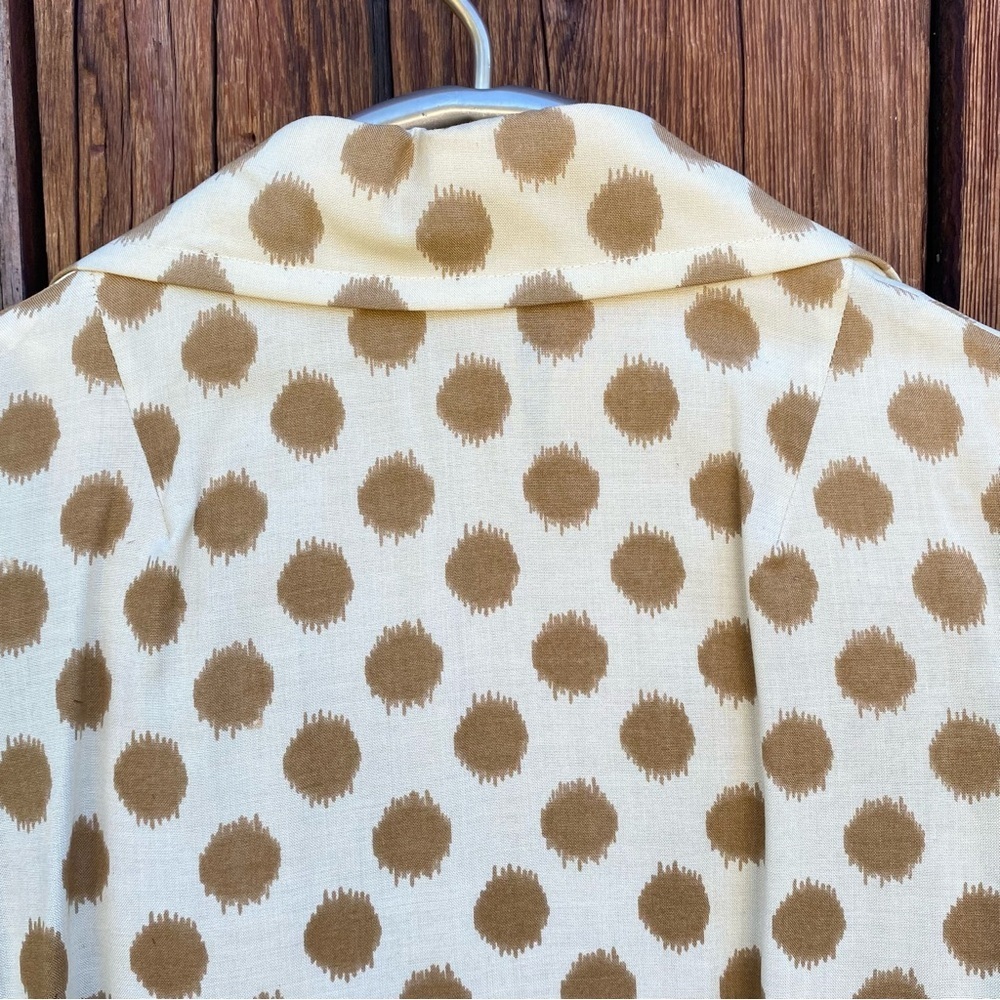 Joseph Magnin Polka Dot Two Piece Dress & Jacket 1970’s Vintage size Small - Picture 4 of 16